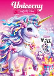 Unicorny z magicznej krainy. Autor: Opracowanie zbiorowe. Dadada.pl Okładka książki Unicorny z magicznej krainy