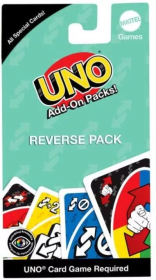 Uno Add-On Packs Reverse Pack. Wydawca: Fisher- Price. Dadada.pl Opakowanie Uno Add-On Packs Reverse Pack