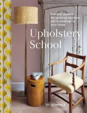 Upholstery School wer. angielska. Autor: Sonnaz Nooranvary. Dadada.pl Okładka książki Upholstery School wer. angielska