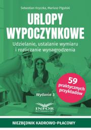 Okładka książki Urlopy wypoczynkowe