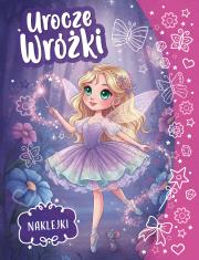 Okładka książki Urocze wróżki. Kolorowanka z naklejkami