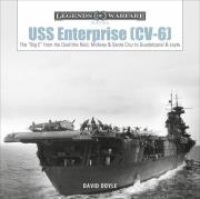 USS Enterprise (CV-6). Autor: Doyle David. Dadada.pl Okładka książki USS Enterprise (CV-6)