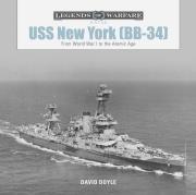 USS New York (BB-34). Autor: Doyle David. Dadada.pl Okładka książki USS New York (BB-34)
