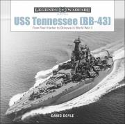 USS Tennessee (BB-43). Autor: Doyle David. Dadada.pl Okładka książki USS Tennessee (BB-43)