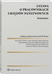 Okładka książki Ustawa o pracownikach urzędów państwowych. Komentarz