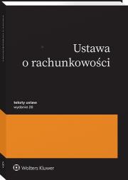 Okładka książki Ustawa o rachunkowości. Przepisy