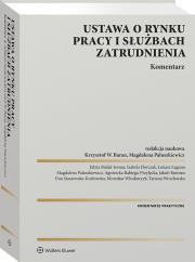 Okładka książki Ustawa o rynku pracy i służbach zatrudnienia. Komentarz