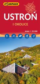 Ustroń i okolice, Brenna. Autor:   Praca zbiorowa. Dadada.pl Okładka książki Ustroń i okolice, Brenna