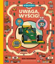 Uwaga, wyścig!. Autor: Ben Newman. Dadada.pl Okładka książki Uwaga, wyścig!