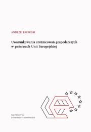 Okładka książki Uwarunkowania zróżnicowań gospodarczych...
