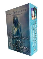 Uzdrawiająca Moc Kryształów. Autor: Colette Baron-Reid. Dadada.pl Okładka książki Uzdrawiająca Moc Kryształów
