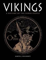 Vikings. Autor: Martin J. Dougherty. Dadada.pl Okładka książki Vikings