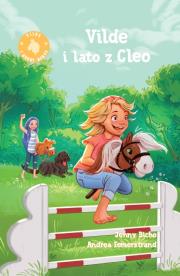 Vilde i lato z Cleo. Autor: Jenny Bicho. Dadada.pl Okładka książki Vilde i lato z Cleo