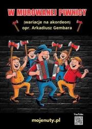 Okładka książki W murowanej piwnicy (wariacje na akordeon)