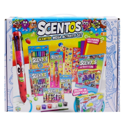 Walizka do pokolorowania niebieska. Wydawca: Scentos. Dadada.pl Opakowanie Walizka do pokolorowania niebieska