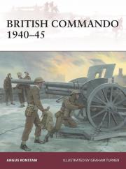 WAR:181 British Commando. Autor: Angus Konstam. Dadada.pl Okładka książki WAR:181 British Commando