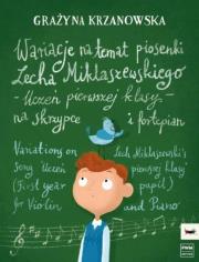 Okładka książki Wariacje na temat piosenki Lecha Miklaszewskiego