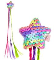 Warkoczyki ze spinką z gwiazdką. Wydawca: Widmann. Dadada.pl Opakowanie Warkoczyki ze spinką z gwiazdką