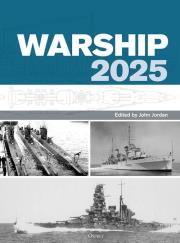 Warship 2025. Autor: Jordan John. Dadada.pl Okładka książki Warship 2025
