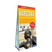 Warszawalaminowany map&guide (2w1: przewodnik i mapa). Autor: Augustyniak Urszula. Dadada.pl Okładka książki Warszawalaminowany map&guide (2w1: przewodnik i mapa)