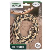 Wąż gumowy beżowo-brązowy 60cm. Wydawca: Beppe. Dadada.pl Opakowanie Wąż gumowy beżowo-brązowy 60cm