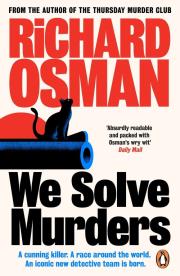 We Solve Murders wer. angielska. Autor: Richard Osman. Dadada.pl Okładka książki We Solve Murders wer. angielska