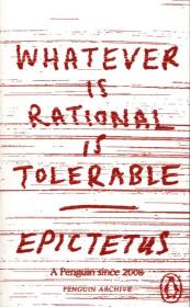 Whatever is Rational is Tolerable. Autor: Epictetus. Dadada.pl Okładka książki Whatever is Rational is Tolerable