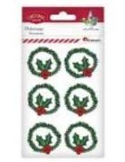 Wianki z drucika dekoracyjnego zielone 4cm 6szt. Wydawca: Titanum. Dadada.pl Opakowanie Wianki z drucika dekoracyjnego zielone 4cm 6szt