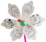 Wiatraczek Tinting do kolorowania dino. Wydawca: Fandy. Dadada.pl Opakowanie Wiatraczek Tinting do kolorowania dino