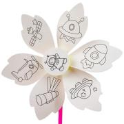 Wiatraczek Tinting do kolorowania kosmos. Wydawca: Fandy. Dadada.pl Opakowanie Wiatraczek Tinting do kolorowania kosmos