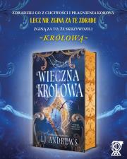 Okładka książki Wieczna Królowa (ilustrowane brzegi)