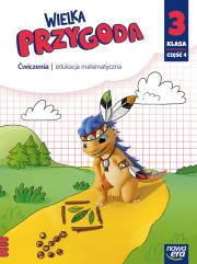 Okładka książki Wielka Przygoda klasa 3 część 4 zeszyt ćwiczeń Matematyka EDYCJA 2025