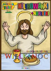 Okładka książki Wielkanoc. Droga krzyżowa - kolorowanki+naklejki