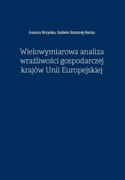 Okładka książki Wielowymiarowa analiza wrażliwości gospodarczej...