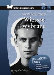 Okładka książki Wiersze wybrane. Lektura z opracowaniem