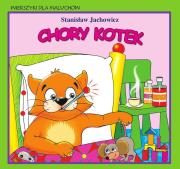 Okładka książki Wierszyki dla maluchów. Chory kotek