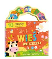 Wieś. Walizeczka. Autor: Korolkiewicz Elżbieta. Dadada.pl Okładka książki Wieś. Walizeczka