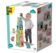 Wieża z klocków. Wydawca: SES. Dadada.pl Opakowanie Wieża z klocków