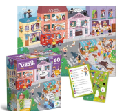 Wimmelpuzzle 60 The town of professions. Wydawca: Dodo. Dadada.pl Opakowanie Wimmelpuzzle 60 The town of professions