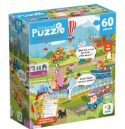 Wimmelpuzzle 60 Wonderful Transport. Wydawca: Dodo. Dadada.pl Opakowanie Wimmelpuzzle 60 Wonderful Transport