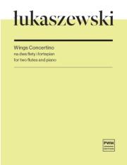 Okładka książki Wings Concertino na dwa flety i fortepian