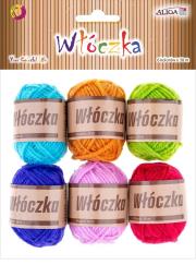Opakowanie Włóczka 38 m, 6 szt MIX