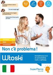 Okładka książki Włoski. Non c’è problema! Kompleksowy kurs do samodzielnej nauki, z aplikacją