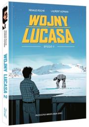 Wojny Lucasa Epizod II. Autor: Laurent Hopman. Dadada.pl Okładka książki Wojny Lucasa Epizod II