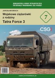 Okładka książki Wojskowe ciężarówki z rodziny Tatra Force 3