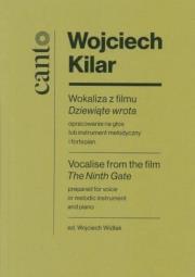 Okładka książki Wokaliza z filmu ''Dziewiąte wrota