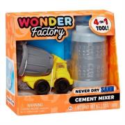Opakowanie Wonder Factory Never Dry Sand - Blue +Cement Mixer