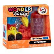 Opakowanie Wonder Factory Never Dry Sand - Red + Excavator