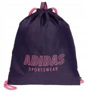 Opakowanie Worek Adidas Classic House of Tiro fioletowy 13,5l
