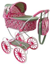 Opakowanie Wózek dla lalek Retro z torbą